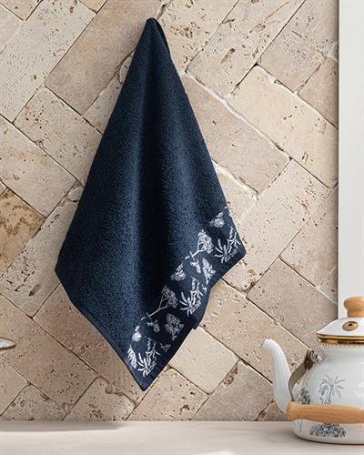 Toile Plants Кърпа За Изсушаване Памучен, Тъмно Синьо,, 40 X 60 Cm