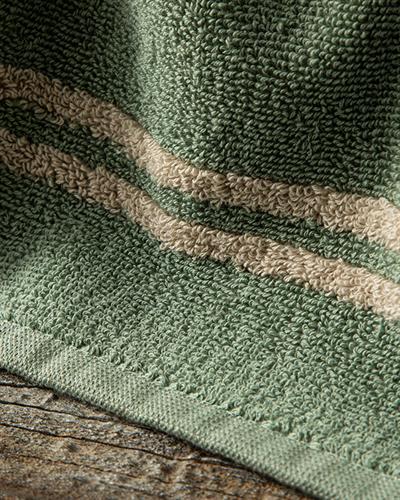 Toretto Хавлии За Ръце Памучен, Зелено-Бежово, 30 X 40 Cm