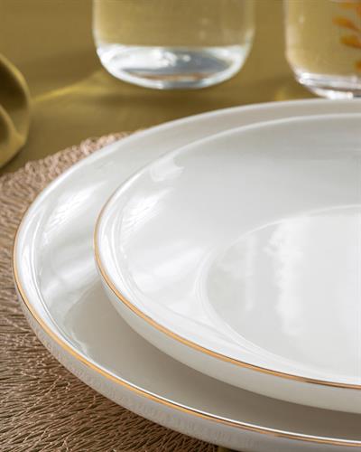 Torino Сервиз За Хранене Порцелан, Златисто, 0