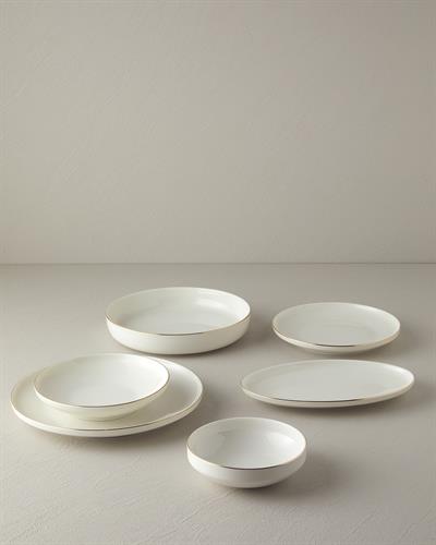 Torino Сервиз За Хранене Порцелан, Златисто, 0