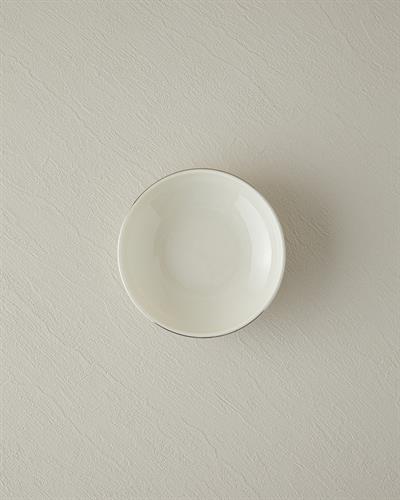 Torino Купа Порцелан, Сребристо, 15 Cm