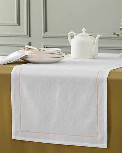 Torino Ранър Памучен, Златисто, 45 X 150 Cm