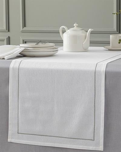 Torino Ранър Памучен, Сребристо, 45 X 150 Cm