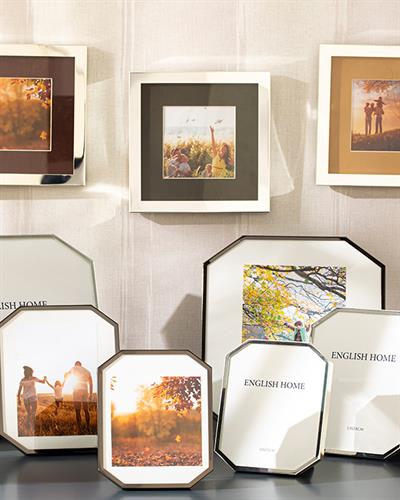 Trace Рамка 10x15 см Сребърен.