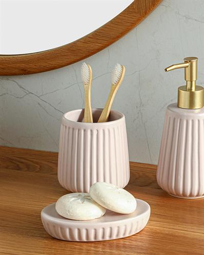 Trace 3 Set Bathroom Set 120x78x78 cm Powder