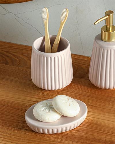 Trace 3 Set Bathroom Set 120x78x78 cm Powder