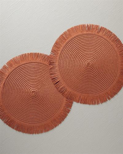 Trellis Подложки За Хранене 2 бр. Хартия 38 см Теракота