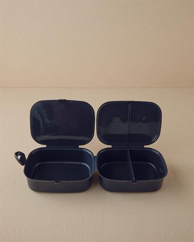 Trendy Кутия За Обяд С 3 отделения Пластмаса 15x10 см Антрацит