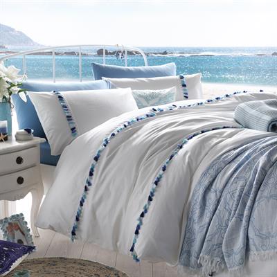 Trenton ПОКРИВКА Двоен Пещемал 200x240 cm Blue.