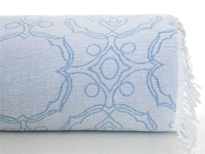 Trenton ПОКРИВКА Двоен Пещемал 200x240 cm Blue.