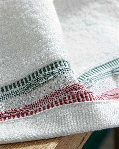 Tresa Хавлии За Ръце Раирана, Памучен, Екру, 30 X 40 Cm