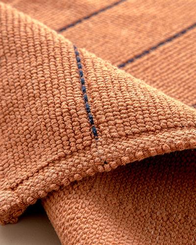 Tressy Постелка За Баня на райе Памучен 50x80 см Керемиден