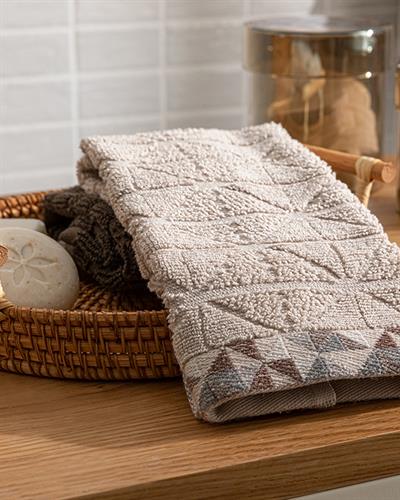 Trigon Кърпа За Ръце Жакардов 30x45 см Бежов