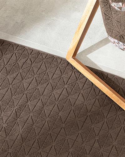 Trigon Кърпа За Крака Жакардов 50x70 см Кафяв