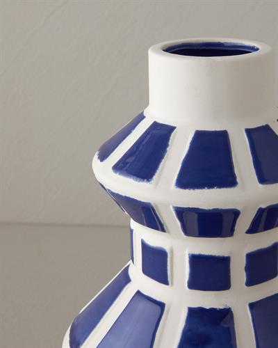 Trina Ваза 15x15x30 см Син