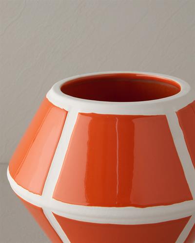 Trina Ваза 28 см Оранжев
