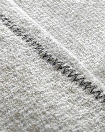 Triple Stripe Одеяло Единичен Шотландско каре 150x200 см Кафяв - Антрацит