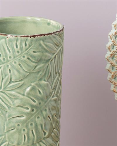 Tropical Ваза 12.7x12.7x30.5 см Зелен