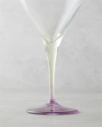 Tropical Чаша 2 бр. Стъкло 175 мл Зелен-Виолетов