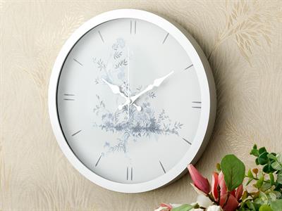 Tual СТЕНЕН ЧАСОВНИК Пластмасов 30 cm Silver