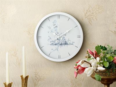 Tual СТЕНЕН ЧАСОВНИК Пластмасов 30 cm Silver