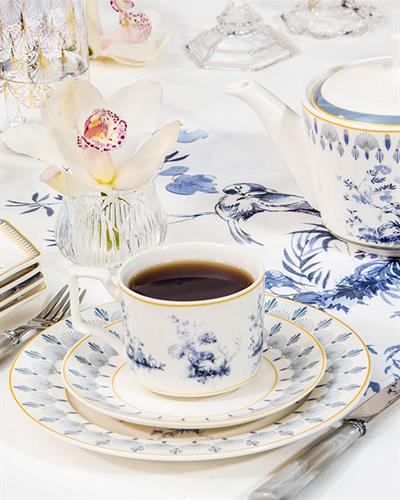 Tual Чайник New Bone 1 Litre Blue.