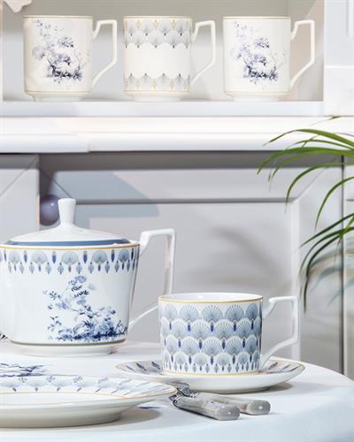 Tual Чайник New Bone 1 Litre Blue.