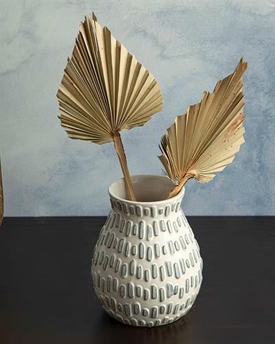 Tuana Ваза Сиво, 13 X 13 X 15 Cm