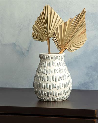 Tuana Ваза Сиво, 13 X 13 X 15 Cm