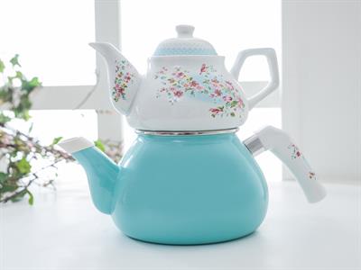 Tulip ЧАЙНИК Емайлиран . Mint