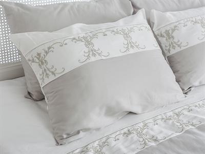 Tulip СПАЛНО БЕЛЬО КОМПЛЕ Двоен Памучен Сатен 200x220 cm