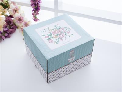 Tulip КУТИЯ ЗА СЪХРАНЕНИЕ 3 комплект Bone China . .