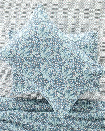 Tulip Blues Калъфка За Възглавница 2 бр. Лесно за гладене 50x70 см Морскосин