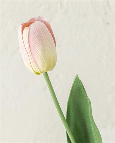 Tulip Garden Изкуствено Цвете Един Стрък 45 см Светловиолетов