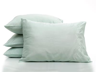 Tulip Shine СПАЛНО БЕЛЬО КОМПЛЕ Двоен Бродирани 200x220 cm Seledon,