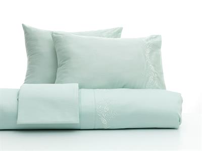 Tulip Shine СПАЛНО БЕЛЬО КОМПЛЕ Двоен Бродирани 200x220 cm Seledon,