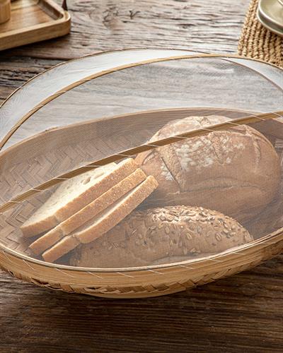 Tulle Кошничка За Хляб Кафяво, 0