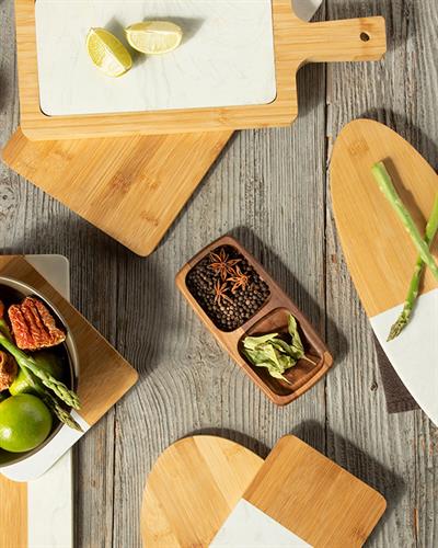 Tunnel Табло За Представяне От Мрамор, Бамбук, #