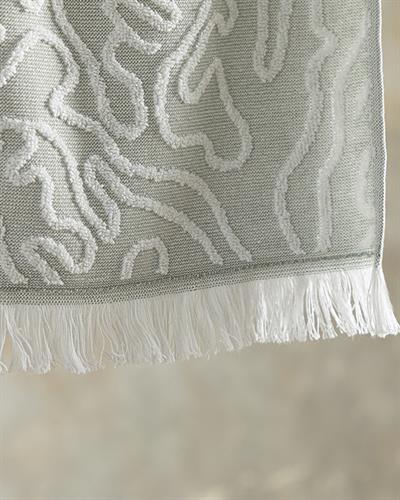 Turtle Плажна Хавлия Една Страна, Памучен Полиестер, Тъмно Зелено, 75 X 150 Cm