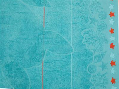 Turtle ПЛАЖНА ХАВЛИЯ Жакардов 80x150 cm Green