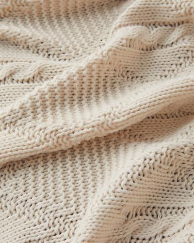 Twine Шал За Диван 130x170 см Светло каменно сив