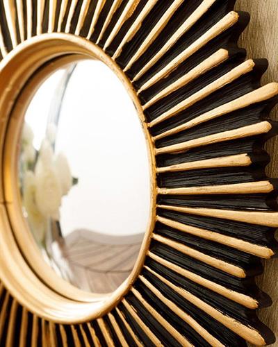 Twist ОГЛЕДАЛО Polyresin 20x1,8 cm Златисто