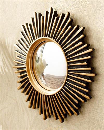 Twist ОГЛЕДАЛО Polyresin 20x1,8 cm Златисто