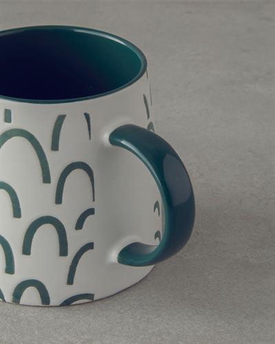Ceramic Cup 410 ml Green