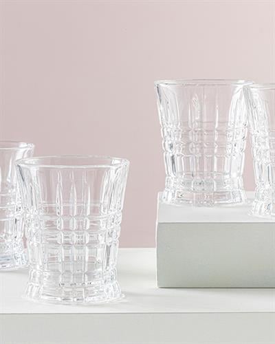 Uni Чаша 4 бр. Стъкло 260 мл Прозрачен