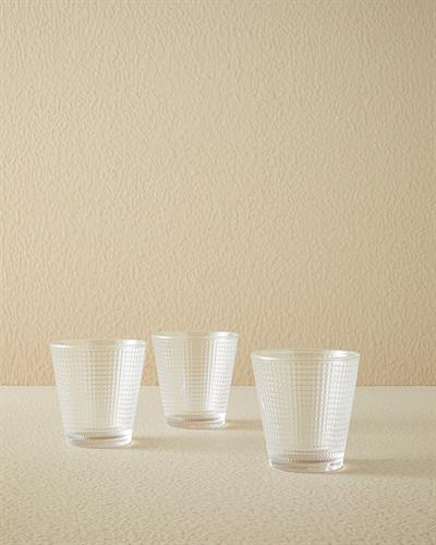 Unique Чаша За Безалкохолно 3 Бр., Стъкло, Прозрачен, 250 Ml