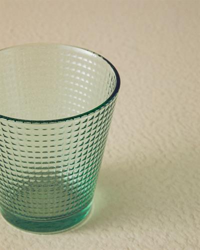 Unique Чаша За Безалкохолно 3 Бр., Стъкло, Зелено, 250 Ml