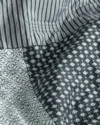 Unique Patch Покривка За Легло Комплект Единичен Размер, Многофункционално, Сиво, 160 X 220 Cm