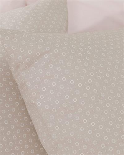 Urban Dots Калъфка За Възглавница 2 бр. Памучен 50x70 см Бежов