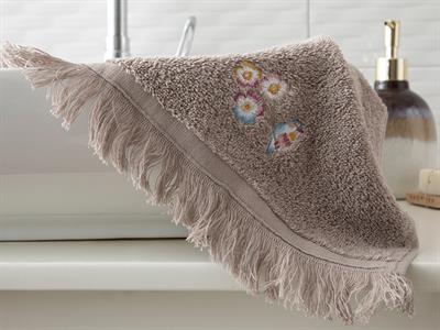 Urban Floral ХАВЛИИ ЗА РЪЦЕ Бродирани 30x45 cm Beige